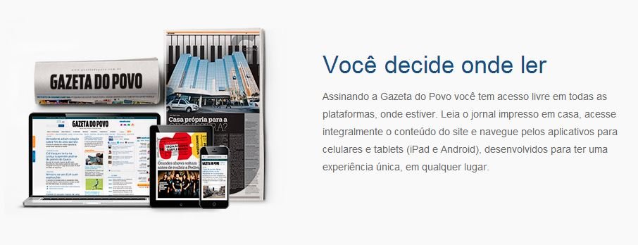 Ler o Jornal Gazeta do Povo online de Curitiba